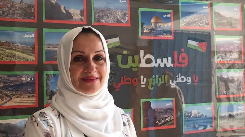 Dr Oroba Subhi al-Mousa, chief field education officer for Unrwa in Jordan. “We were told schools would close in May, then in June, finally in September.” Photograph: Michael Jansen