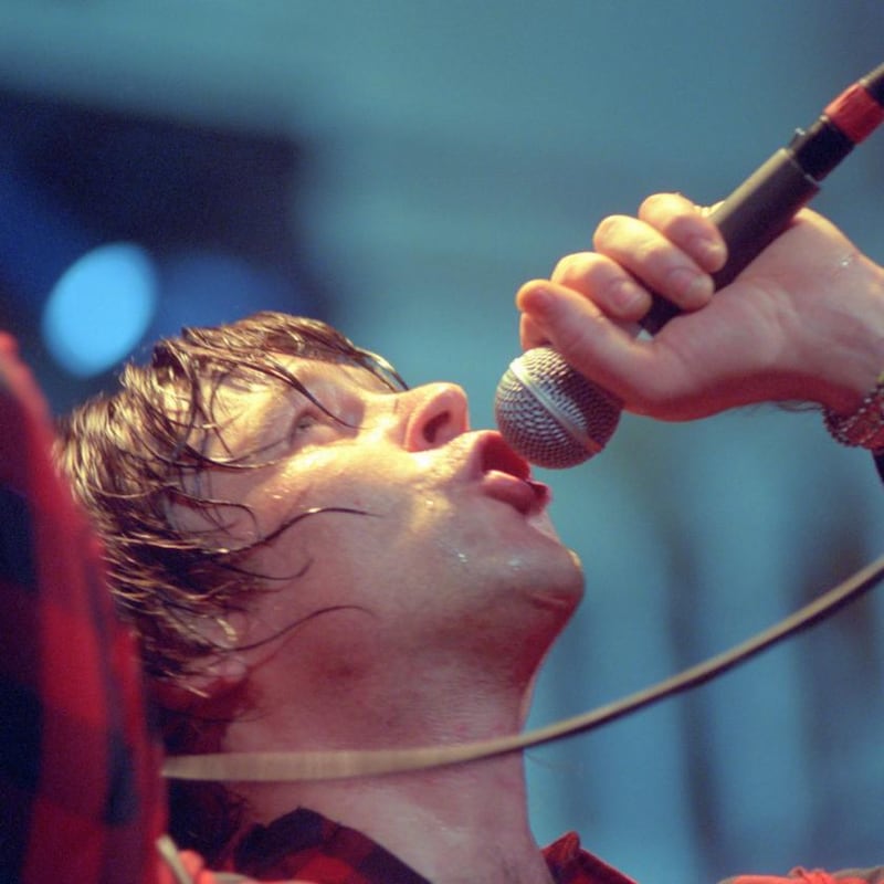 Ryan Adams: the singer in 2001, shortly after becoming a solo artist. Photograph: Frans Schellekens/Redferns/Getty