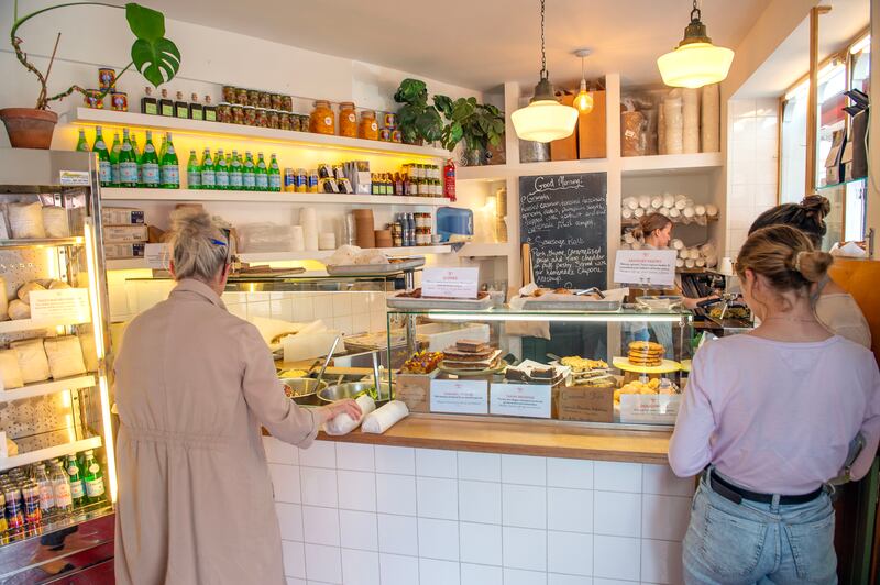 The takeaway-only deli is located in a distinctive building in Ballintemple. Photograph: Michael Mac Sweeney/Provision