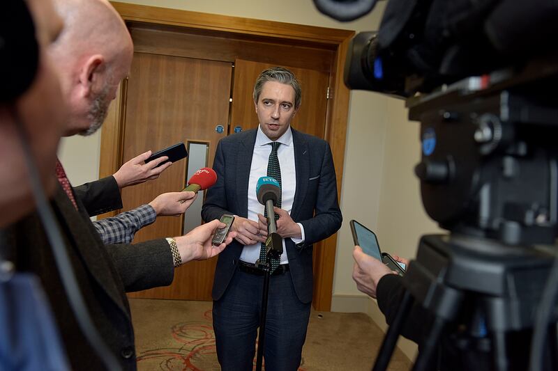 Minister Simon Harris TD at the TUI Conference in Cork. 
Photo: Tommy Clancy 