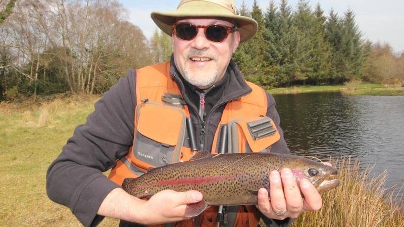 Maurice Neill of Spectator Newspapers in Northern Ireland, winner of the media outing in Annamoe, Co Wicklow