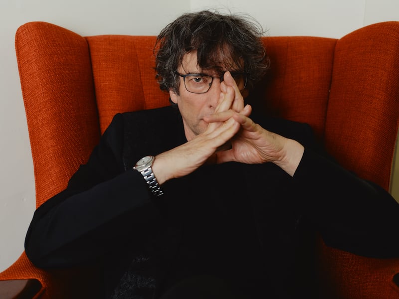 Writer Neil Gaiman. Photograph: Rozette Rago/New York Times