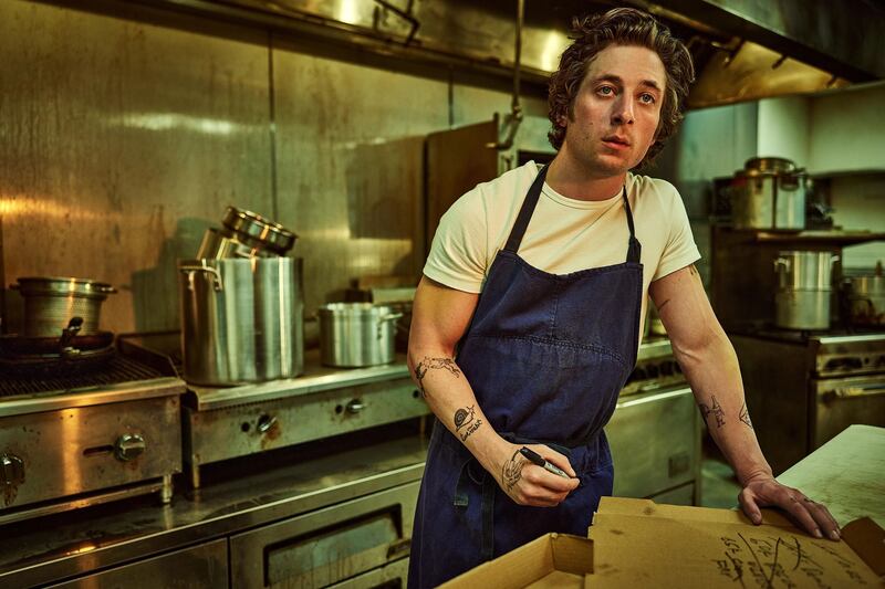 Jeremy Allen White as Carmen 'Carmy' Berzatto in The Bear on Disney+. Photograph: Frank Ockenfels/FX