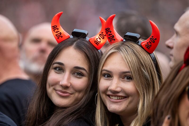 AC/DC Fans pictured at Croke Park.
Photograph: Tom Honan