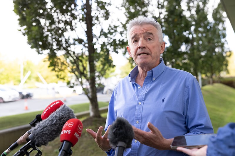 Ryanair chief executive Michael O’Leary, 'the Magnier of Mullingar'. Photograph: Sam Boal/Collins
 