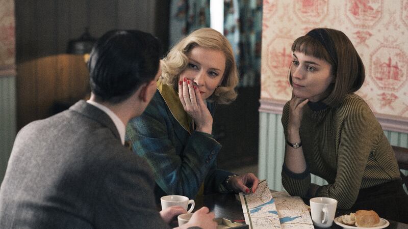 Cate Blanchett and Rooney Mara in Carol