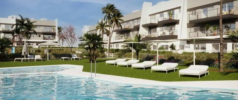 This two-bed apartment in Alicante is just 3km from the beach