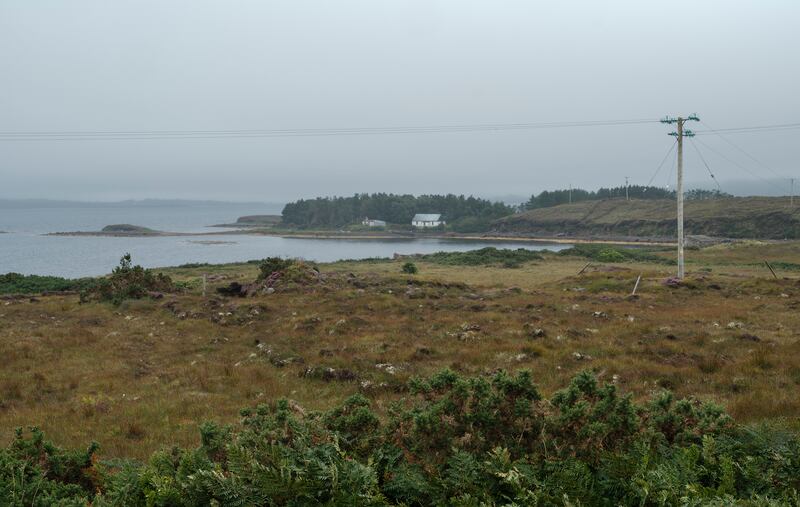 Inishbiggle is accessed by boat from either Doran's point at Ballycroy or Bullsmouth, Dooniver, on Achill island. Photograph: Michael McLaughlin