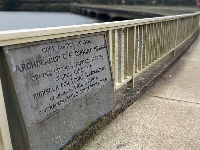 Fr Tom Duggan bridge in Kinsale, Co Cork, is named after a UCC graduate who served as a priest in both world wars