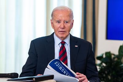 Joe Biden is struggling to rally the whole of the Democratic Party behind him. Photograph: Jim Lo Scalzo/EPA