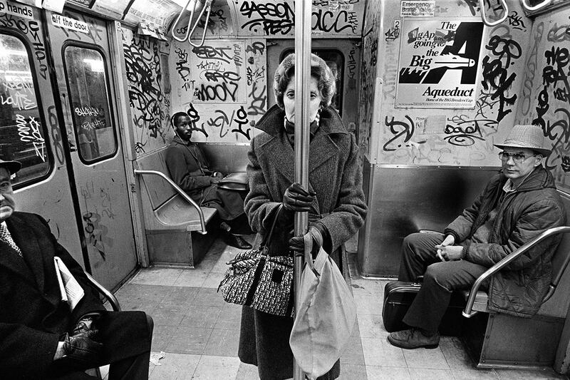 Train, NYC. Photograph: Richard Sandler