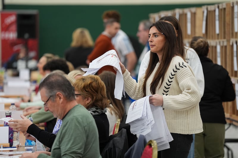 Votes are continuing to be counted.