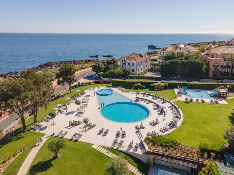 Pools with a view at Vila Galé Cascais, Portugal. Photograph: iStock