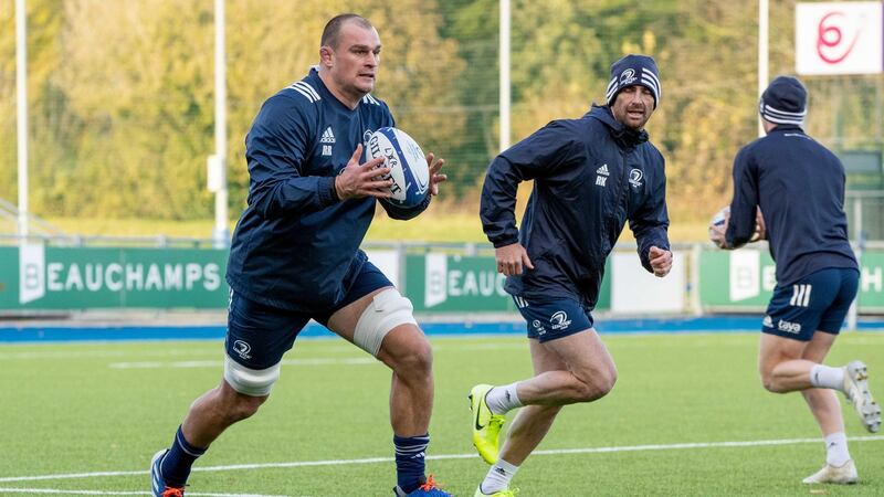 Rhys Ruddock in training. Photograph: organ Treacy/Inpho