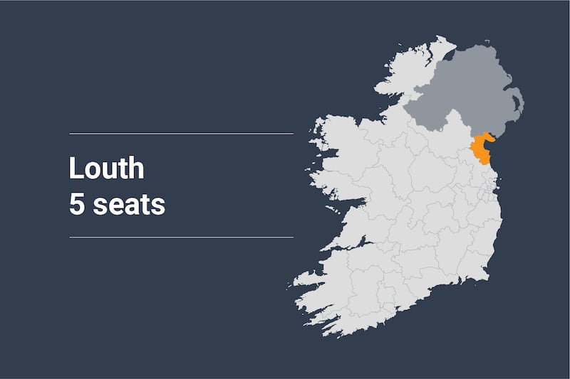 Louth Constituency map