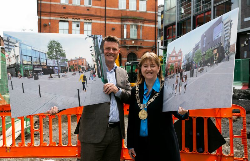 The announcement that Dublin City Council was beginning its work on its Temple Bar Square Area Improvement Scheme was greeted with a strange sense of defeat. Photograph: Gareth Chaney