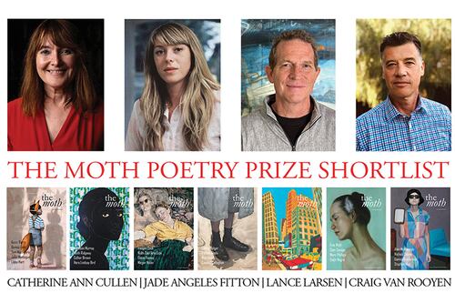 €6,000 Moth Poetry Prize shortlist revealed