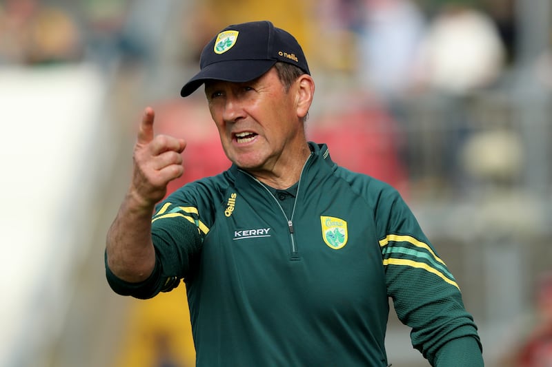 Jack O'Connor: if the provincial finals go as expected, his Kerry team, like Dublin, look to have a very manageable route to an All-Ireland quarter-final. Photograph: Bryan Keane/Inpho 