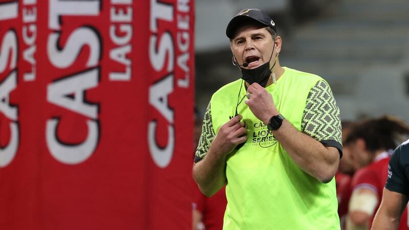 Rassie Erasmus has had his request for a public misconduct hearing denied by World Rugby. Photograph: Billy Stickland/Inpho