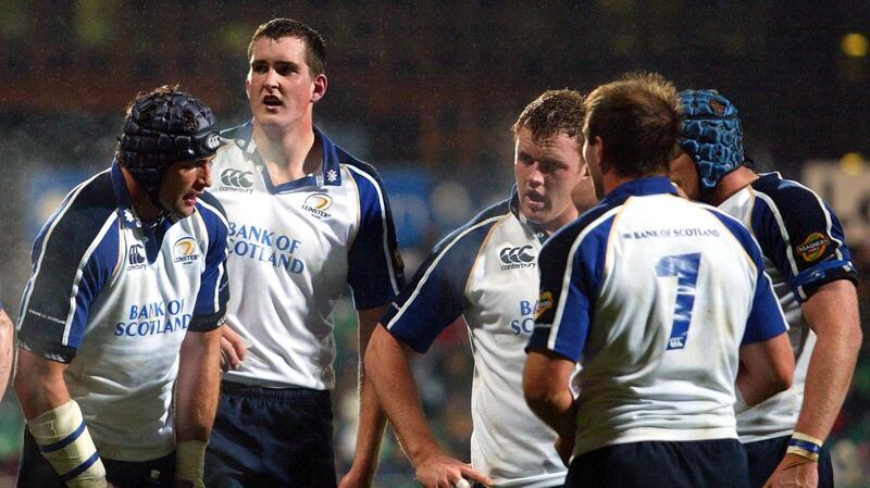 In action for Leinster back in 2006. Toner is now in his 15th season. File photograph: Inpho