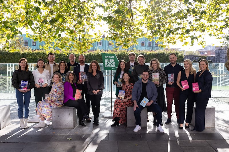 An Post Irish Book Award 2024 shortlist nominees. Photograph: Patrick Bolger