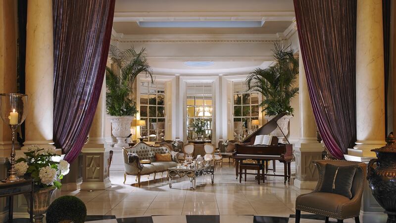 The lobby of The Malton hotel in Killarney, which will be renamed The Great Southern Killarney - a name it held for more than a century - in January 2018