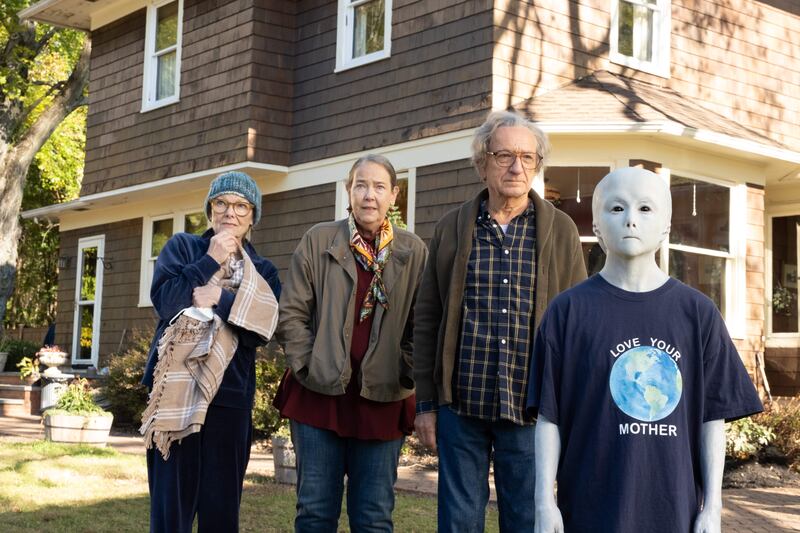 Jane Curtin, Harriet Sansom Harris, Ben Kingsley and Jade Quon in Jules. Photograph: Bleecker Street