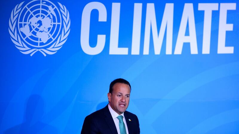 In spite of commitments made on the global stage, the State is not on course to meet future targets on emissions; reaching the 2020 goal is a lost cause, more demanding 2030 targets won’t be met, nor the ‘net zero’ target for 2050. Photograph: Johannes Eisele/AFP/Getty