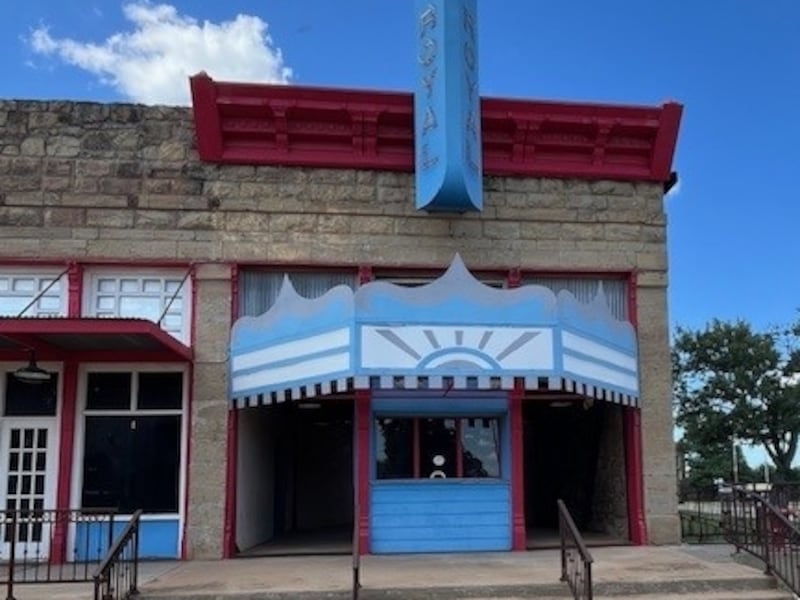 Archer City, Texas: the Royal, in a crossroads town on the plains of north Texas, remains one of the most important cinemas in America. Photograph: Keith Duggan