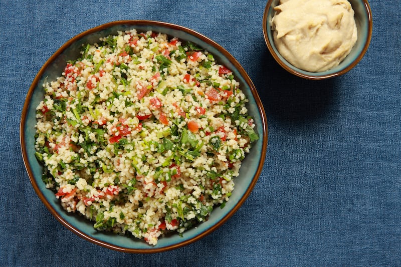 Couscous makes a summer salad more filling.