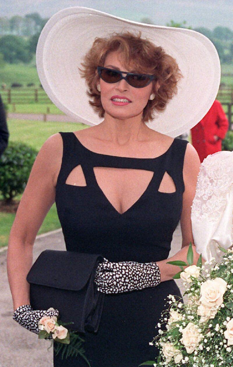 Actress Raquel Welch in 1995. Photograph: John Giles/PA