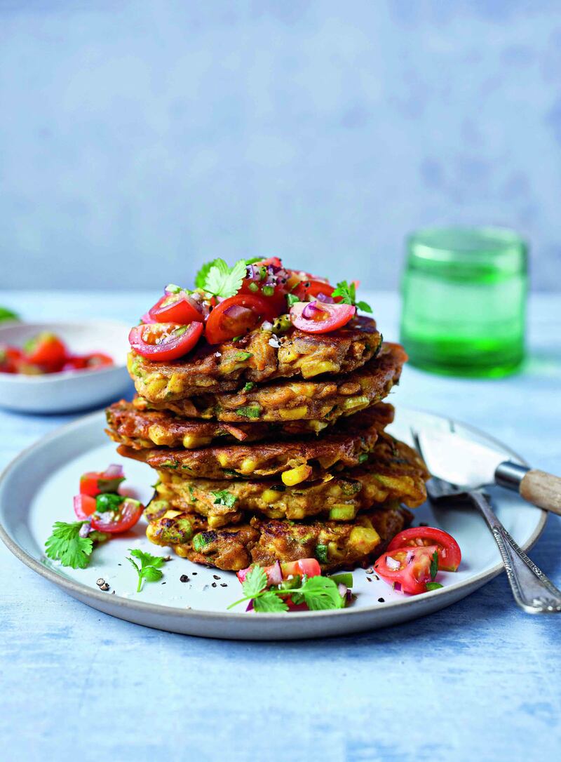 Sweetcorn fritters