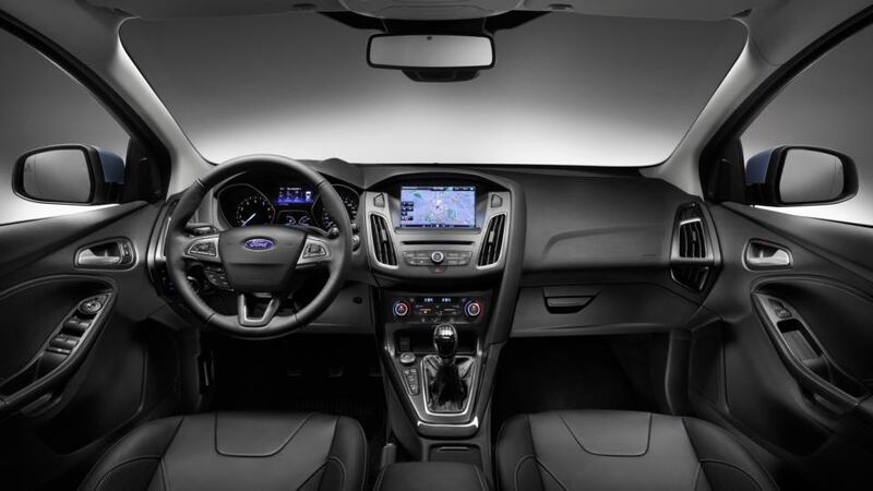 The new Ford Focus - interior has been revamped