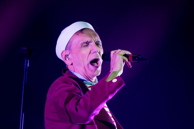 Kevin Rowland of Dexys performing at the 3Olympia Theatre in Dublin. Photograph: Tom Honan