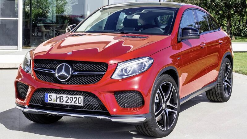 The Mercedes-Benz GLE coupe can achieve a 0-100km/h in seven seconds despite its four-wheel drive system.