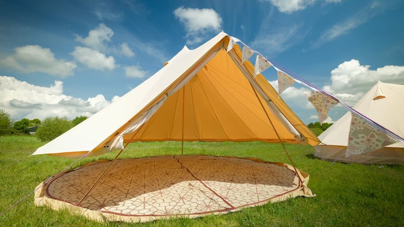 The canvas tents start at €549 from pamperthecamper.com