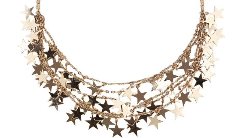 Christmas star necklace from Accessorize