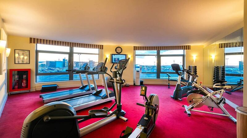 The prize includes use of the hotel’s fitness suite