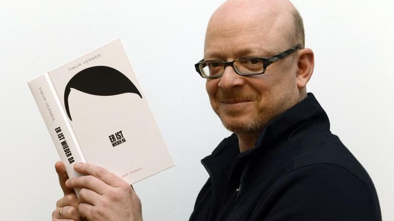 ‘We aren’t insured against far-right thinking in Germany as many think.’Timur Vermes, author of ‘Look Who’s Back’, the central conceit of which is that Hitler wakes up in 2011 Berlin