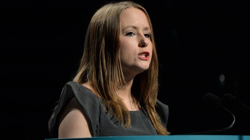 Sinn Féin TD Mairéad Farrell says that when she canvasses in Galway West, she simply asks constituents what's on their mind, Photograph: Dara Mac Dónaill