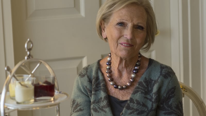 Former Great British Bake Off judge Mary Berry will attend on Wednesday as a guest judge at the National Dairy Council’s afternoon tea competition, where she will sample the baking expertise of three finalists.  Photograph: Brenda Fitzsimons/The Irish Times