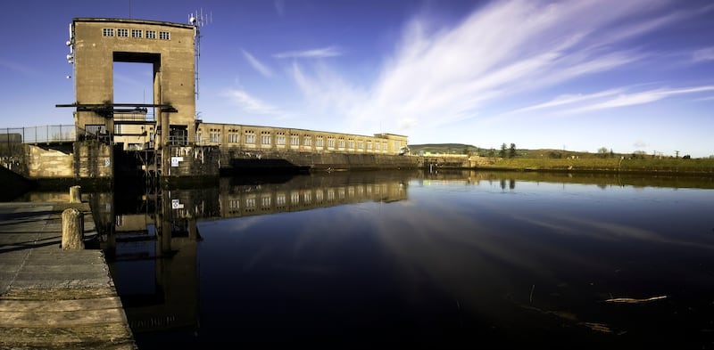 The Ardnacrusha hydroelectric power station on the river Shannon, Ireland. Photograph: iStock