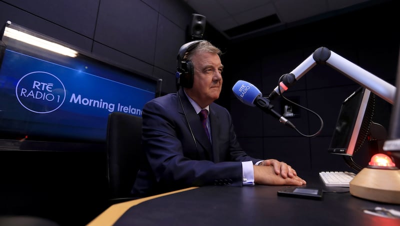 Bryan Dobson joined the Morning Ireland team on RTÉ Radio 1 after 21 years presenting its Six One news programme. Photograph: Donall Farmer