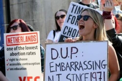 UK government will ‘intervene directly’ to ensure abortion services are available in North