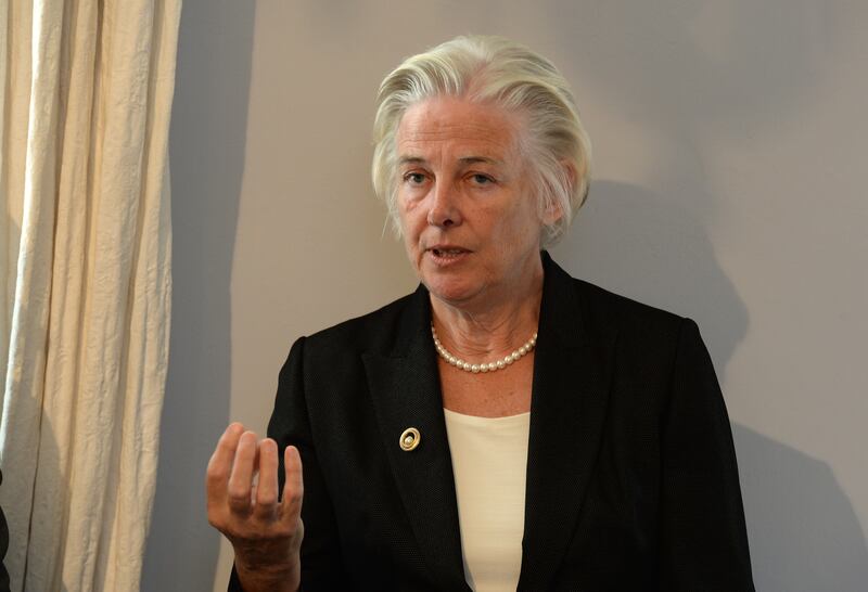 Catherine Day, former secretary general of the European Commission, has warned of the potential for “racist tension and confrontation”.
Photograph: Cyril Byrne