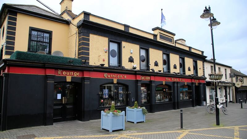 Quinlan’s ‘The Black Lion’, Orchard Road, Clondalkin. Photograph: Nick Bradshaw