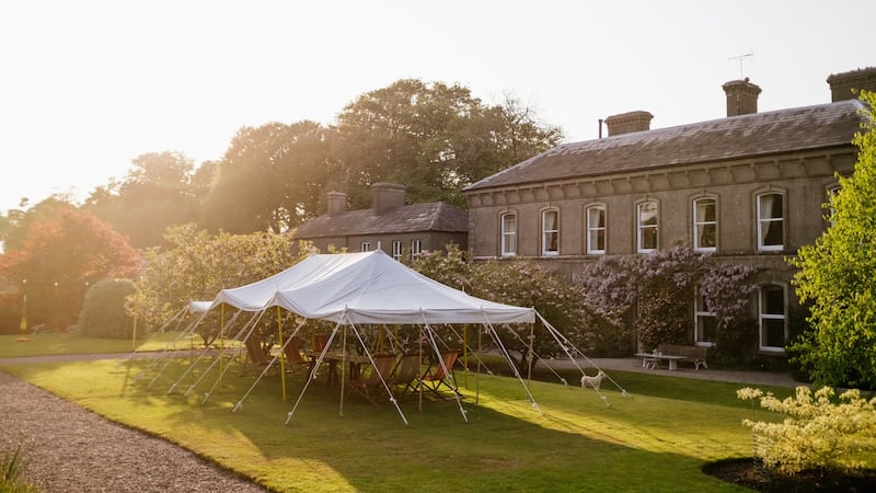 The walled garden at Ballyvolane House in  Cork will be the setting for a seafood soirée.