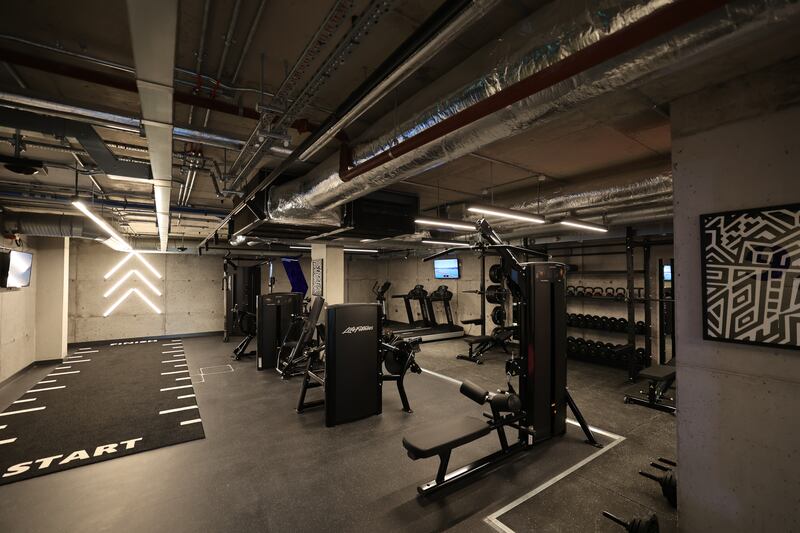 Gym.  Photograph: Nick Bradshaw 