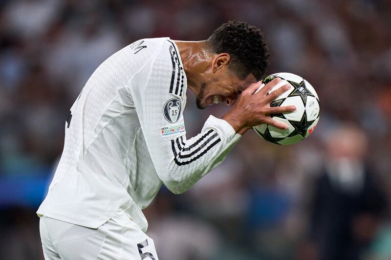 Jude Bellingham has been used in several positions this season by Real Madrid but has yet to find the net. Photograph: Diego Souto/Getty Images