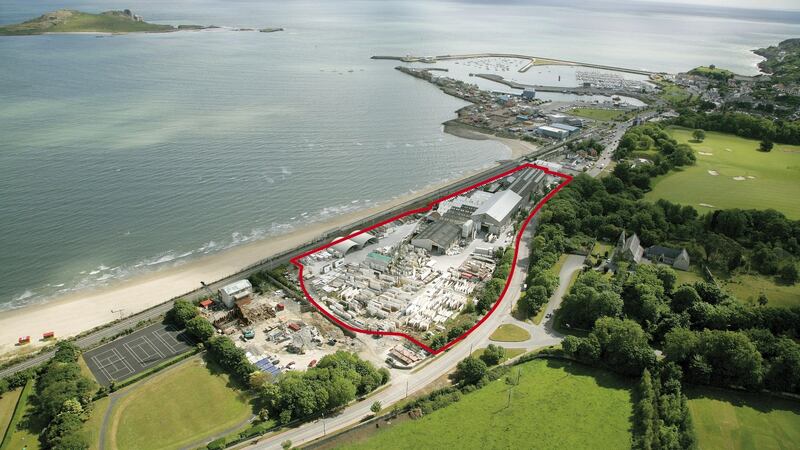 The former Techrete site in Howth, Co Dublin